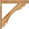 Ekena Millwork Olympic Block Rough Sawn Outlooker, Western Red Cedar, 6"W x 36"D x 36"H OUT06X36X36OLY05RWR - alternate 4